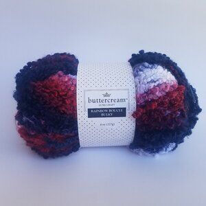 Buttercream Luxe Craft Rainbow Boucle Bulky America 2 of 2 discontinued yarn